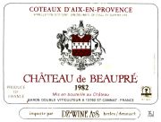 Aix-Beaupre 1982